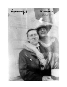 H. P. Lovecraft and his wife Sonia Green.