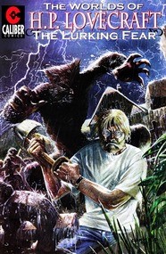 Octavio Cariello's cover for the Caliber Comics adaptation of "The Lurking Fear."